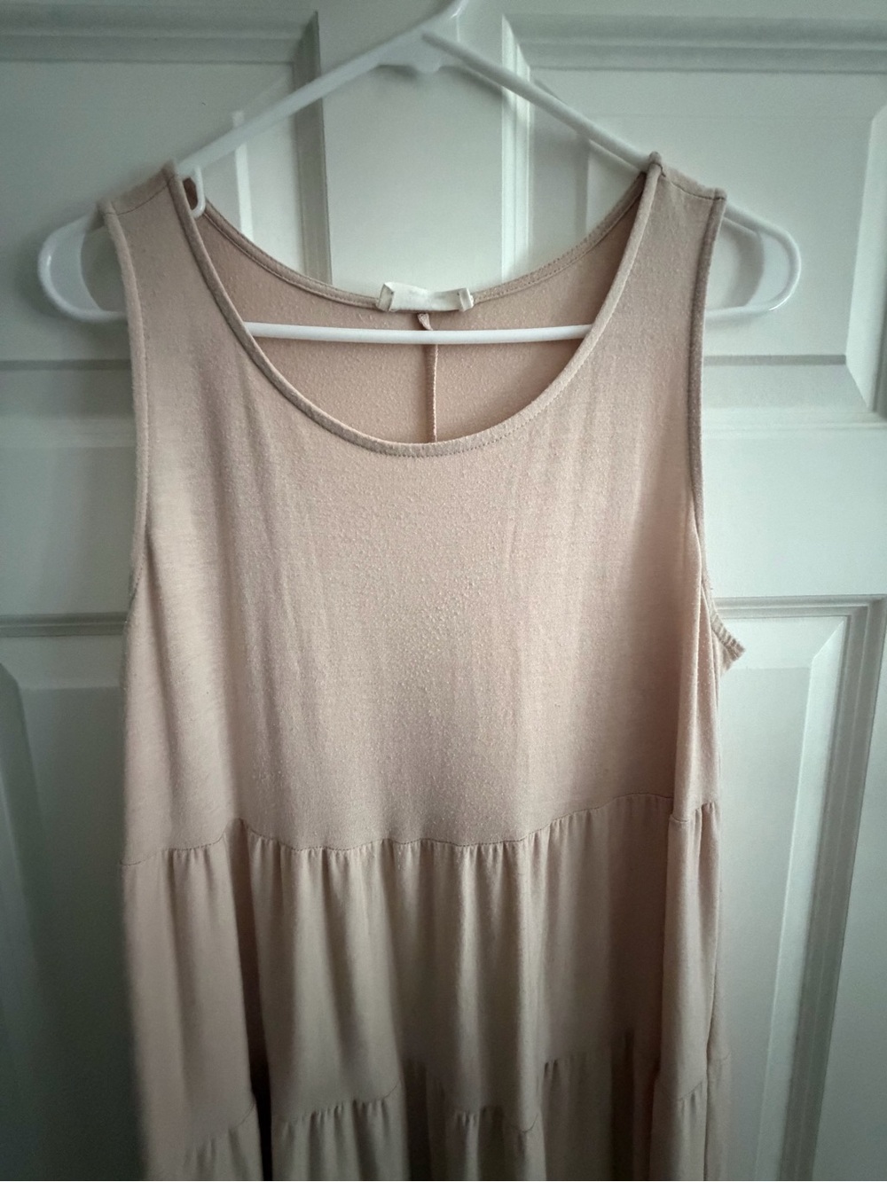 Zenana Outfitters Sleeveless Long Dress - Light Beige